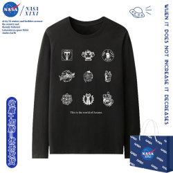 Nasa Battle of Two Cities Co-Branded Long-Sleeved T-Shirt for Men 2025 New Autumn Two-Dimensional Anime Peripheral Clothing T-Shirt Nasa Battle of Two Cities Co-Branded Long-Sleeved T-Shirt for Men 2025 New Autumn Two-Dimensional Anime Peripheral Clothing T-Shirt