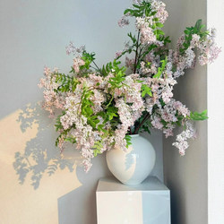 Artificial Sophora Flower, High-End Realistic Decorative Flower, Light Luxury, High-End Homestay, Living Room, Front Desk Decoration, Floral Arrangement Artificial Sophora Flower, High-End Realistic Decorative Flower, Light Luxury, High-End Homestay, Living Room, Front Desk Decoration, Floral Arrangement