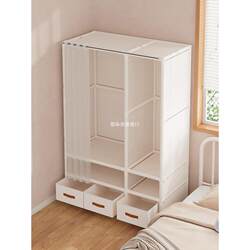 Simple Cloth Wardrobe For Home Bedroom Rental Room Dormitory Dust-proof Hanging Clothes Storage Wardrobe Durable and New arrival Simple Cloth Wardrobe For Home Bedroom Rental Room Dormitory Dust-proof Hanging Clothes Storage Wardrobe Durable and New arrival