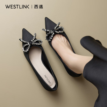 Xiyu official flagship store rhinestone temperament pointed shoes Xiyu official flagship store rhinestone temperament pointed shoes