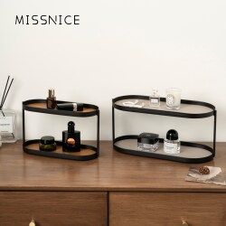 Missnice Desktop Double-Layer Storage Rack Cosmetics and Perfume Storage Rack Perfume Tray Aromatherapy Multi-Purpose Storage Box Missnice Desktop Double-Layer Storage Rack Cosmetics and Perfume Storage Rack Perfume Tray Aromatherapy Multi-Purpose Storage Box