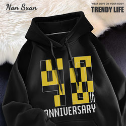 CAPCOM Big Reverse Referee Hooded Sweatshirt Male CAPCOM 40th Anniversary Game Surrounding Clothes Autumn Outwear Tide CAPCOM Big Reverse Referee Hooded Sweatshirt Male CAPCOM 40th Anniversary Game Surrounding Clothes Autumn Outwear Tide