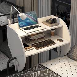College students' bed computer desk and bunk bed desk dormitory artifact without installation bedside table hanging folding table College students' bed computer desk and bunk bed desk dormitory artifact without installation bedside table hanging folding table