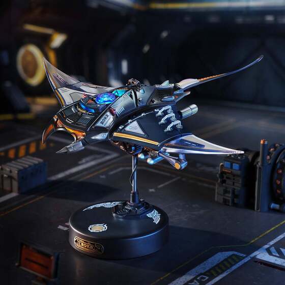 Ruoke mechanical species manta ray boy building blocks toy metal assembly model 3D three-dimensional handmade puzzle
Ruoke mechanical species manta ray boy building blocks toy metal assembly model 3D three-dimensional handmade puzzle