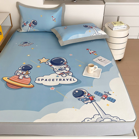 Class A summer children's mat washable bed covers ice silk mat three-piece set 1.35m air-conditioning mat available for babies
Class A summer children's mat washable bed covers ice silk mat three-piece set 1.35m air-conditioning mat available for babies