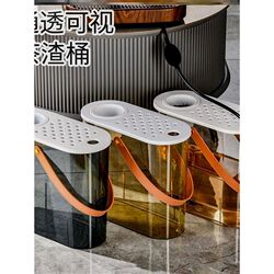 Air conditioner water connection bucket condensed water special tea brewing table tray indoor wastewater mop bucket rectangular and thick Air conditioner water connection bucket condensed water special tea brewing table tray indoor wastewater mop bucket rectangular and thick