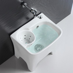Ceramic twisted mop pool balcony mop basin bathroom mop pool drain mop mop pool automatic rotating floor mop bucket Ceramic twisted mop pool balcony mop basin bathroom mop pool drain mop mop pool automatic rotating floor mop bucket