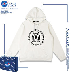 NASA Mask Knight Joint Sweatshirt Men's Autumn Outwear Wang Chuang Riding Secondary Animation Surrounding Clothes Fleece-lined NASA Mask Knight Joint Sweatshirt Men's Autumn Outwear Wang Chuang Riding Secondary Animation Surrounding Clothes Fleece-lined
