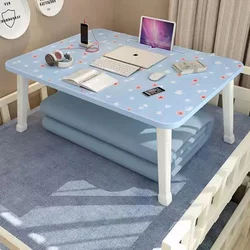 Table bed desk folding small table bedroom floor lazy table student dormitory study table writing small table Table bed desk folding small table bedroom floor lazy table student dormitory study table writing small table