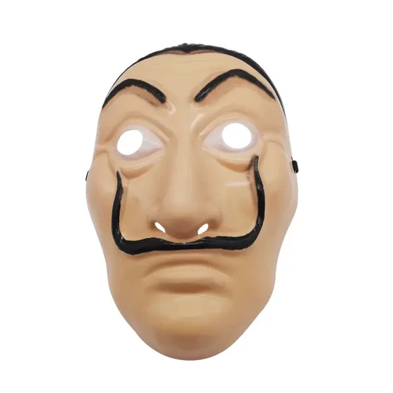 Spanish artist house Dali plastic mask performance makeup costume Halloween party supplies
Spanish artist house Dali plastic mask performance makeup costume Halloween party supplies