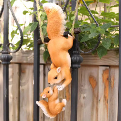 Garden creative Artificial animal squirrel rabbit resin pendant garden Flowerpot Garden DIY decoration Garden creative Artificial animal squirrel rabbit resin pendant garden Flowerpot Garden DIY decoration