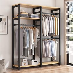 Wardrobe Steel Frame Structure Simple Cloth Wardrobe For Home Bedroom Strong and Durable Small Apartment Storage Cabinet Cage Wardrobe Steel Frame Structure Simple Cloth Wardrobe For Home Bedroom Strong and Durable Small Apartment Storage Cabinet Cage
