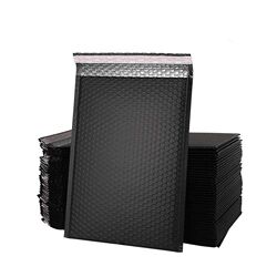 Black matte bubble bag clothing packaging co-extruded film bubble envelope bag express packaging foam bag packaging bag Black matte bubble bag clothing packaging co-extruded film bubble envelope bag express packaging foam bag packaging bag