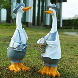 Creative Duck Yard Ornaments, Home Garden Resin Crafts, Park Outdoor Decorations, Zoo Garden Ornaments Creative Duck Yard Ornaments, Home Garden Resin Crafts, Park Outdoor Decorations, Zoo Garden Ornaments