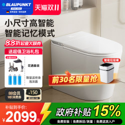 German Blaupunkt/Blue Treasure A9 Smart Toilet with No Water Pressure Limit, Household Siphon-Type All-In-One for Small Apartments German Blaupunkt/Blue Treasure A9 Smart Toilet with No Water Pressure Limit, Household Siphon-Type All-In-One for Small Apartments