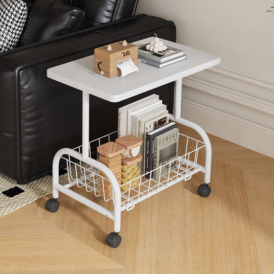Sofa side table movable trolley side cabinet small coffee table table living room side table mini snack table storage rack
Sofa side table movable trolley side cabinet small coffee table table living room side table mini snack table storage rack