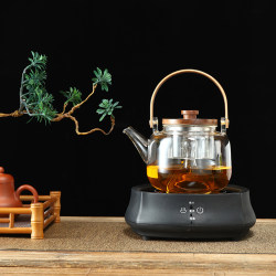 Tea-making black crystal stove, small induction cooker, mini tea-making stove, household teapot, special iron kettle, kettle, office stove Tea-making black crystal stove, small induction cooker, mini tea-making stove, household teapot, special iron kettle, kettle, office stove