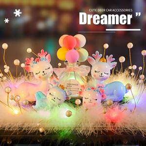 Car ornaments, car perfume, aromatherapy ornaments, cute and super cute deer, safe deer, car center console decoration supplies 
Car ornaments, car perfume, aromatherapy ornaments, cute and super cute deer, safe deer, car center console decoration supplies