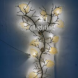 All copper leaf living room dining room chandeliers bedroom lamp Zhongshan lamp collection light luxury creative main lamp branch stairs lamp All copper leaf living room dining room chandeliers bedroom lamp Zhongshan lamp collection light luxury creative main lamp branch stairs lamp
