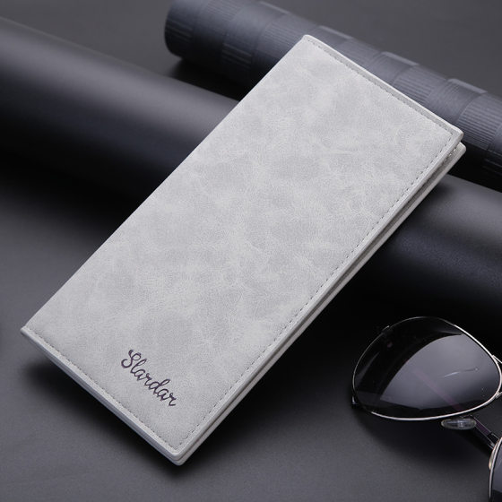 Men's long style ultra-thin teenager simple personalized wallet Japanese and Korean multiple cards student soft wallet bill clip trendy
Men's long style ultra-thin teenager simple personalized wallet Japanese and Korean multiple cards student soft wallet bill clip trendy