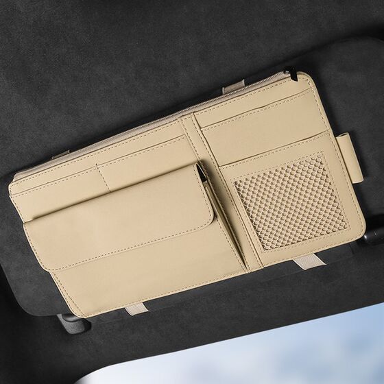 Car sun visor storage multi-functional car glasses clip B frame interior driver's license bag card clip storage Car sun visor storage multi-functional car glasses clip B frame interior driver's license bag card clip storage
