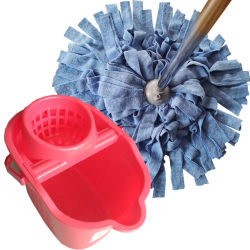 Household mop handle pressure-type water mopping bucket cloth mop dry and wet dual-use lazy mopping artifact free of hand washing Household mop handle pressure-type water mopping bucket cloth mop dry and wet dual-use lazy mopping artifact free of hand washing
