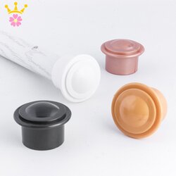 Simple and beautiful curtain accessories, small cap head, accessories, curtain rod, artistic head, Roman rod, decorative head, plug head Simple and beautiful curtain accessories, small cap head, accessories, curtain rod, artistic head, Roman rod, decorative head, plug head