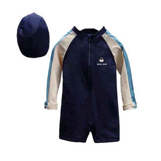 Handsome children's swimsuit boys 2025 new one-piece long sleeve quick-drying comfortable O breathable seaside vacation swimming cover
Handsome children's swimsuit boys 2025 new one-piece long sleeve quick-drying comfortable O breathable seaside vacation swimming cover