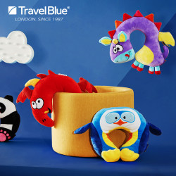 TravelBlue/Blue Travel Baby Children's U-shaped Pillow Travel Pillow Safety N Seat Pillow Neck Protector Pillow Car Neck TravelBlue/Blue Travel Baby Children's U-shaped Pillow Travel Pillow Safety N Seat Pillow Neck Protector Pillow Car Neck