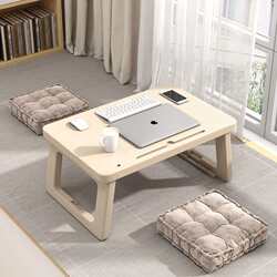 Lazy computer desk household simple small table foldable desk bay window dormitory student bed study writing desk Lazy computer desk household simple small table foldable desk bay window dormitory student bed study writing desk