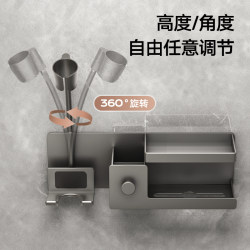 Lazy hair dryer bracket without punching wall-mounted bathroom storage rack bathroom air duct storage rack Lazy hair dryer bracket without punching wall-mounted bathroom storage rack bathroom air duct storage rack