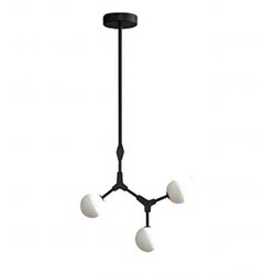 Nordic living room lamp American art restaurant bar bedroom iron branch magic bean chandelier Y-shaped fork magic bean Nordic living room lamp American art restaurant bar bedroom iron branch magic bean chandelier Y-shaped fork magic bean
