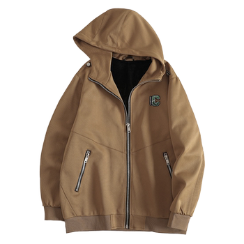 Large size trendy fashionable casual fleece jacket Large size trendy fashionable casual fleece jacket