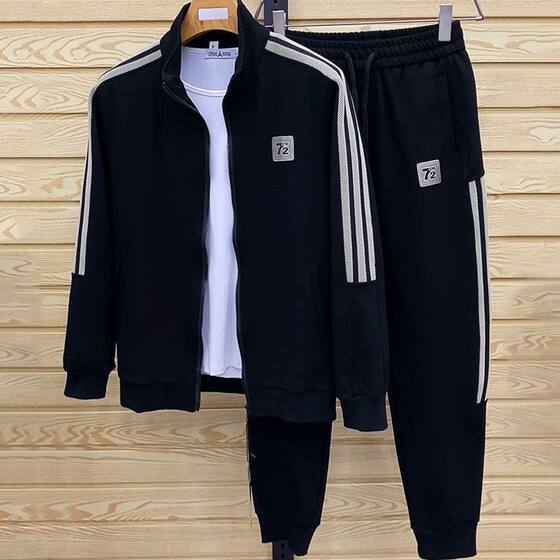 Clearance for men's casual sports suit men's jacket two-piece sweatpants sports trousers tying jacket cardigan
Clearance for men's casual sports suit men's jacket two-piece sweatpants sports trousers tying jacket cardigan