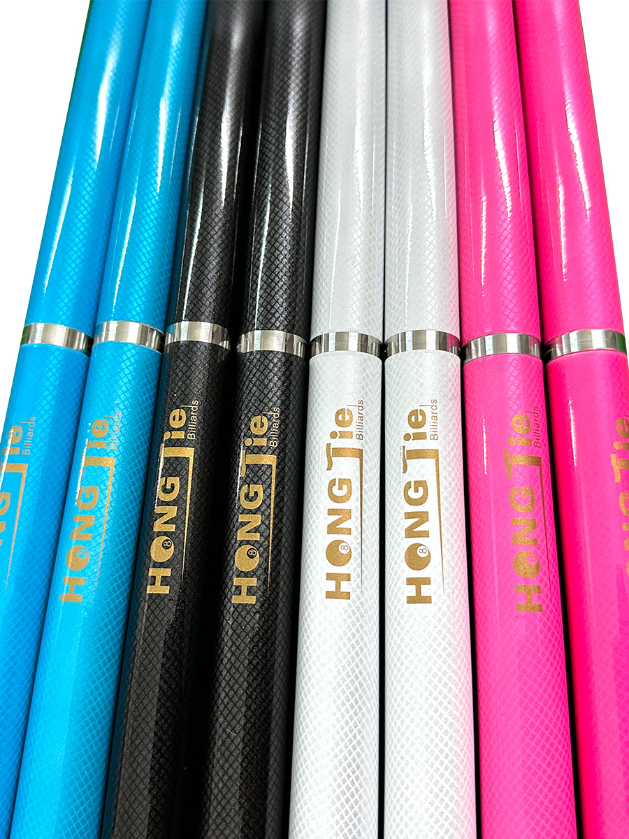 Hongjie Carbon Fiber 1/2 Split Snooker Cue - Black Eight