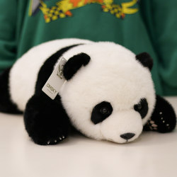 Authentic Duomeng May-Age Realistic Lying Panda Plush Toy Doll, Same Model as the Chengdu Base, Gift Authentic Duomeng May-Age Realistic Lying Panda Plush Toy Doll, Same Model as the Chengdu Base, Gift