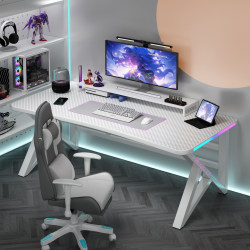 E-sports Table Clip Mechanical Arm Desktop Computer Table Girl Bedroom Student Study Table For Home Simple Office Desk E-sports Table Clip Mechanical Arm Desktop Computer Table Girl Bedroom Student Study Table For Home Simple Office Desk