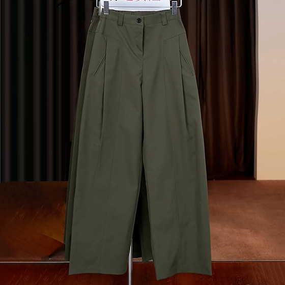Ader casual pants for women 2025 autumn new fashion and temperament versatile high waist loose straight wide-leg harem pants
Ader casual pants for women 2025 autumn new fashion and temperament versatile high waist loose straight wide-leg harem pants