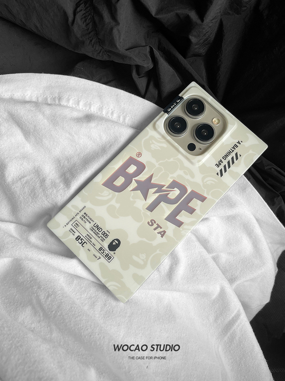 Bape Camo Streetwear iPhone Case