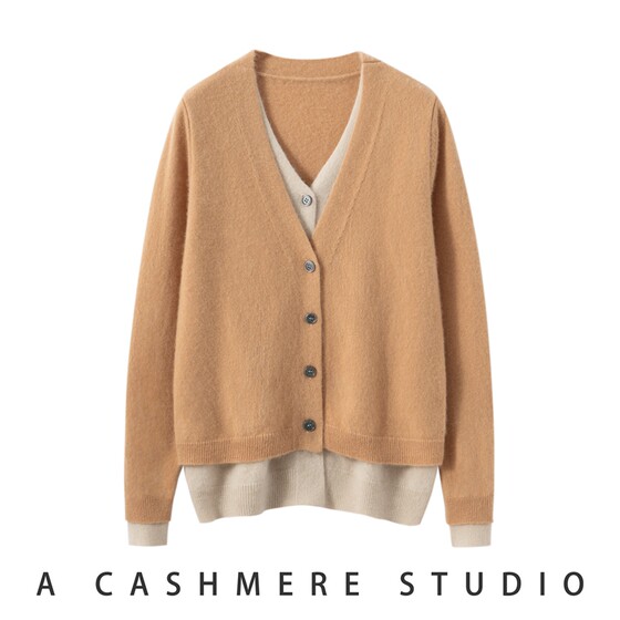 Warm and luxurious enjoyment ~ Two fake 100% pure cashmere cardigans for women pure cashmere sweater knitted cardigans for women
Warm and luxurious enjoyment ~ Two fake 100% pure cashmere cardigans for women pure cashmere sweater knitted cardigans for women