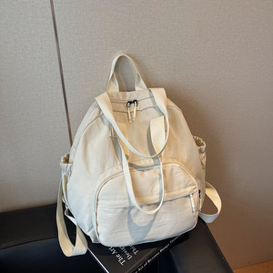 New backpack for women single shoulder handbag large capacity lightweight and versatile casual commuter student travel storage backpack 
New backpack for women single shoulder handbag large capacity lightweight and versatile casual commuter student travel storage backpack