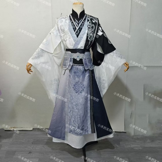 Xiaohexian customization Wang Lin cos clothing ancient style cosplay suit Wang Lin black and white clothing comic exhibition ancient costume men
Xiaohexian customization Wang Lin cos clothing ancient style cosplay suit Wang Lin black and white clothing comic exhibition ancient costume men