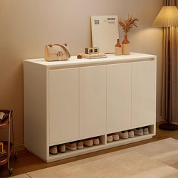 Shoe Cabinet for Home Entrance, Integrated Wall-Mounted Storage Cabinet, Solid Wood Core, 2025 New Model, Large Capacity, Milky White Entryway Cabinet Shoe Cabinet for Home Entrance, Integrated Wall-Mounted Storage Cabinet, Solid Wood Core, 2025 New Model, Large Capacity, Milky White Entryway Cabinet