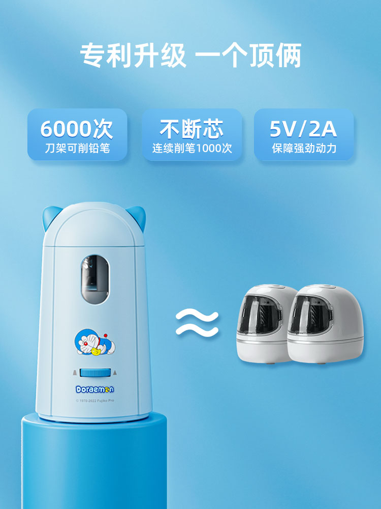 ドラえもん 電気鉛筆削りセット - 天文学ギフトパック