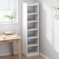 Bookshelf Storage Rack Floor-Standing Simple Multi-Layer Home Living Room Cabinet Storage Cabinet Narrow Gap Small Bookcase Wall-Side Storage Bookshelf Storage Rack Floor-Standing Simple Multi-Layer Home Living Room Cabinet Storage Cabinet Narrow Gap Small Bookcase Wall-Side Storage
