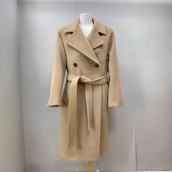 M home cashmere thickened medium-length small black camel lace simple commuter versatile wool coat coat
M home cashmere thickened medium-length small black camel lace simple commuter versatile wool coat coat