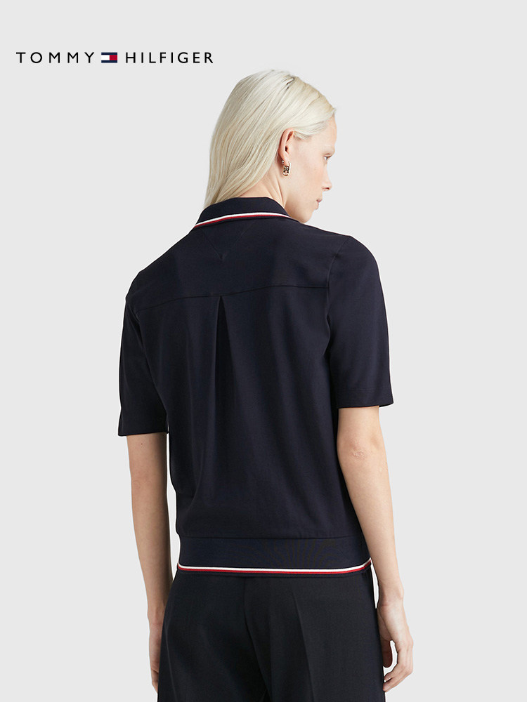 Maglietta Polo Tommy Hilfiger Maglia A Righe Tommy Hilfiger Polo