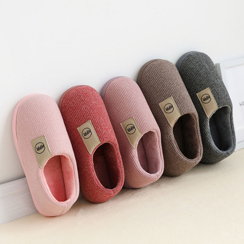 Zapatillas De Casa Para Hombr, Invierno, Interior, Zapatos Cálidos, Suela Grua, Forro De Felpa, Impermeabl, De Cuero, Zapatillas De Casa Para Mujer, Zapatos De Algodón 2022 Nuevo - China Zapatos De Invierno