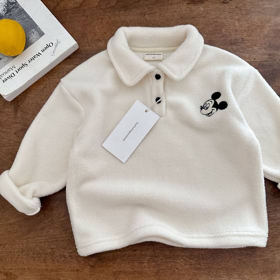 Children's white polo shirt Korean version 2025 autumn and winter new product boy lapel T-shirt for children's baby plus long sleeves
Children's white polo shirt Korean version 2025 autumn and winter new product boy lapel T-shirt for children's baby plus long sleeves