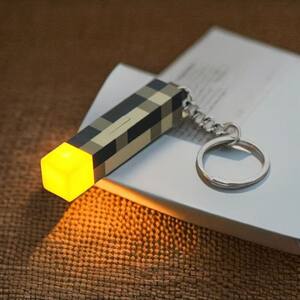mc Minecraft Torch Light Mini Keychain Pendant Game Peripheral Glowing Toys Torch Book Backpack Dress Ornament
 mc Minecraft Torch Light Mini Keychain Pendant Game Peripheral Glowing Toys Torch Book Backpack Dress Ornament